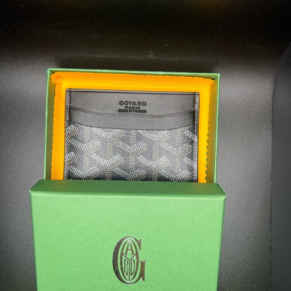 Goyard Card Holder Black - Picture 3 of 3